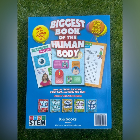 Biggest Book of the Human Body | Kidsbooks | Brand New | Stem - Picture 2 of 6